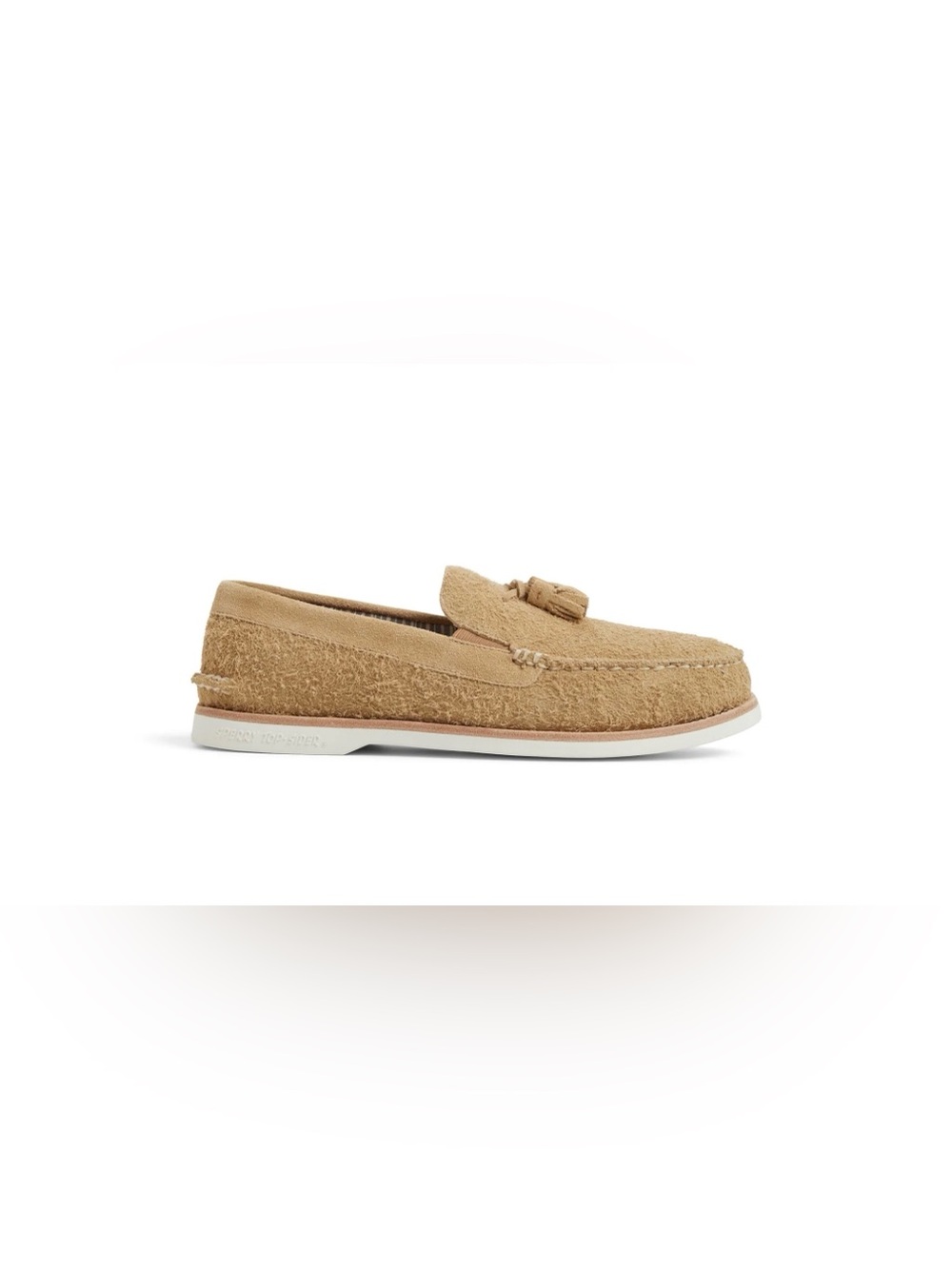 Sperry Tan Suede Tassel Loafers Size 9.5